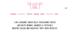 Desktop Screenshot of lizzie-king.com
